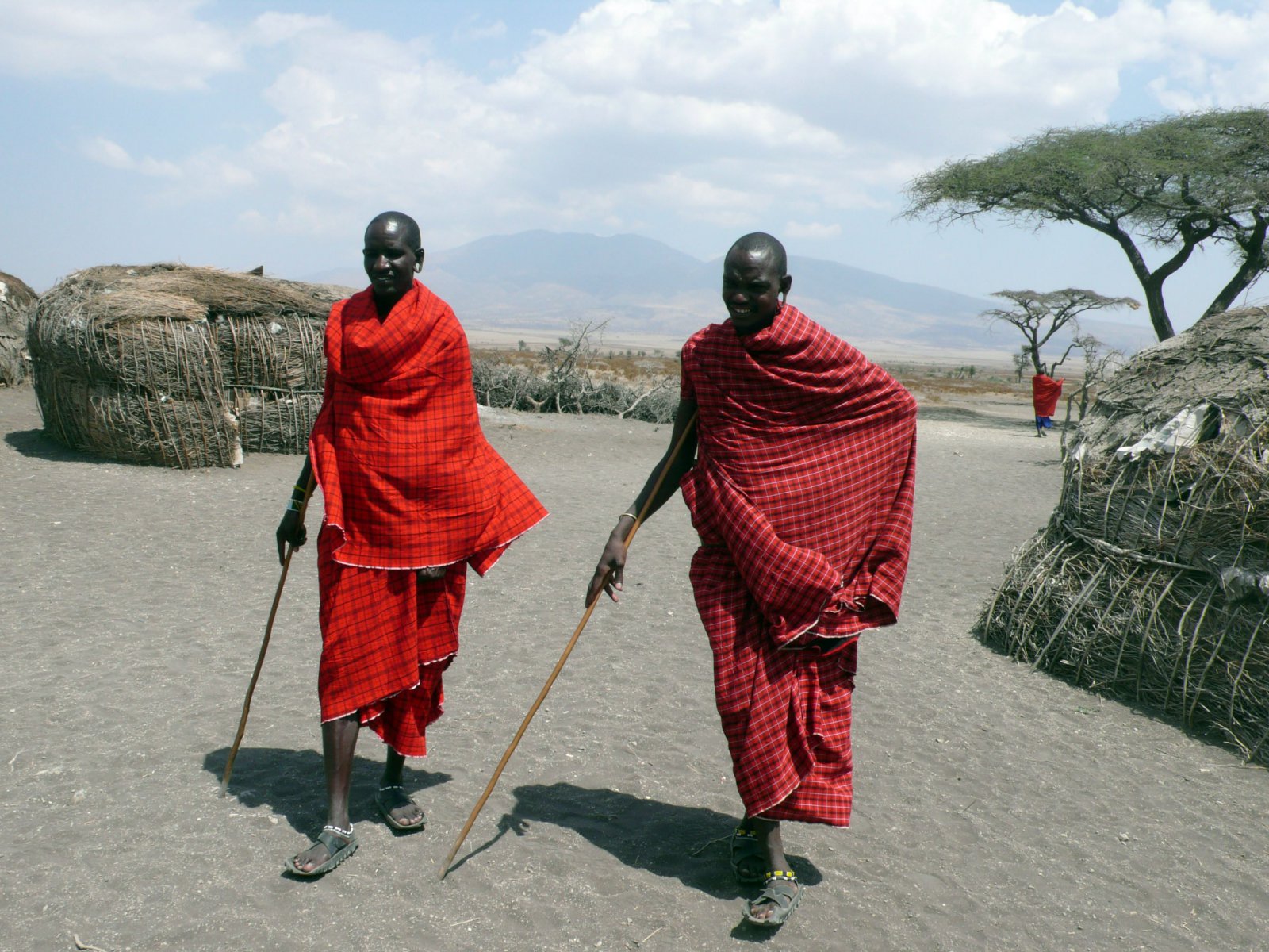 Maasai young men Masaai young men