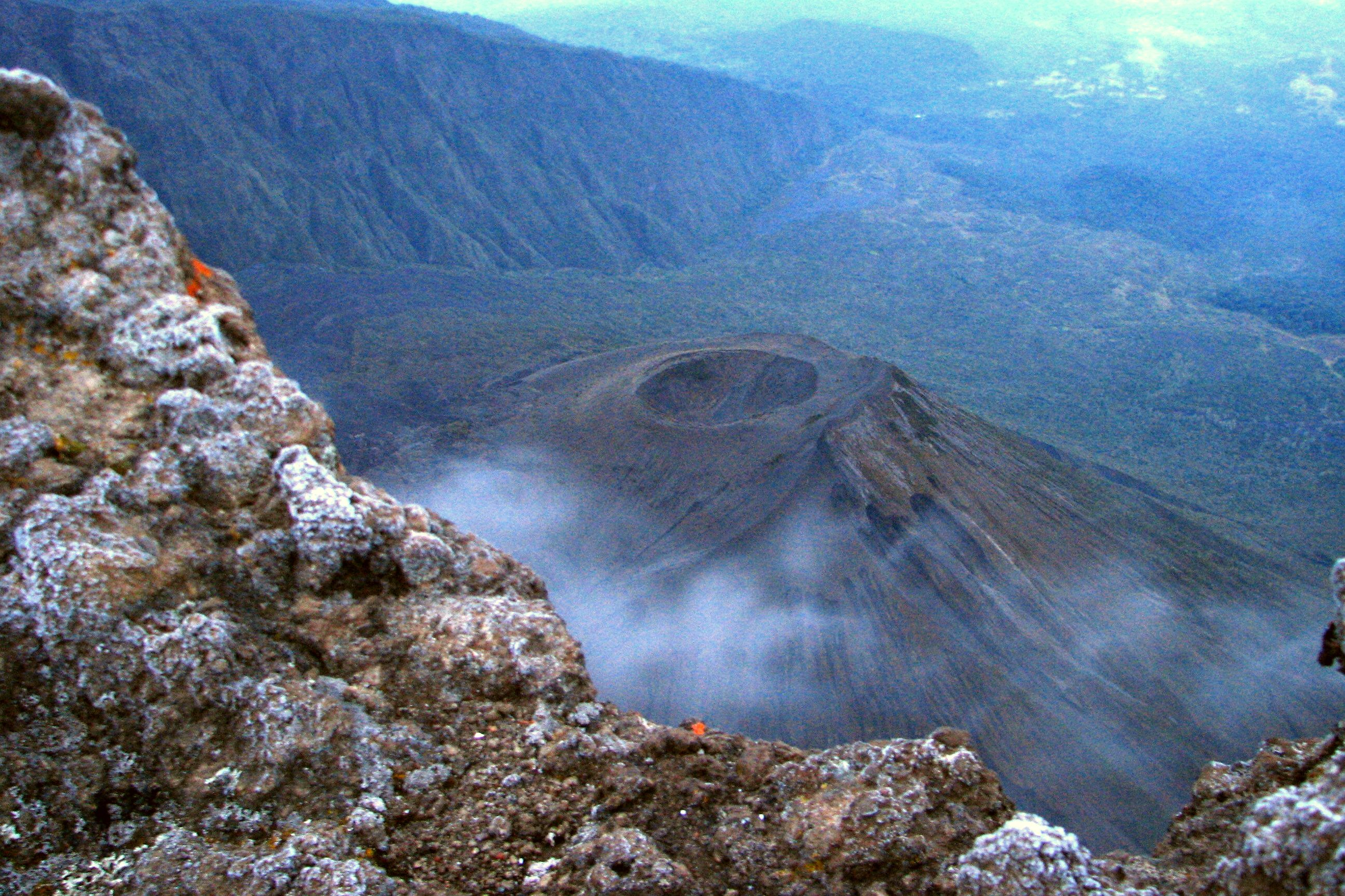 From the peak of Mt. Meru Mt. Meru